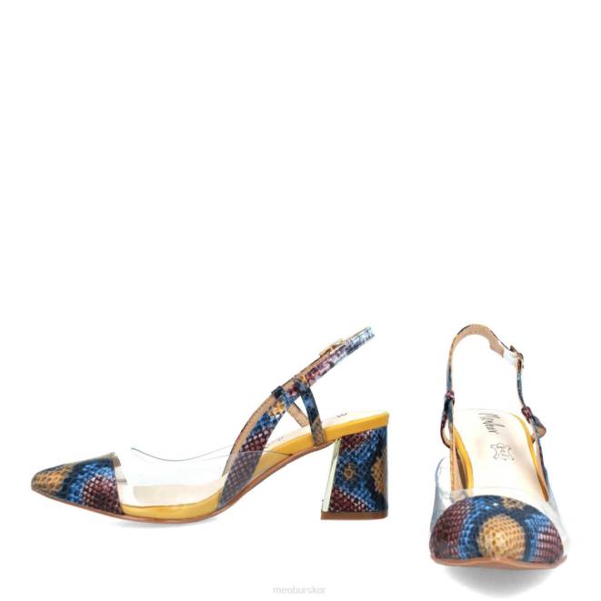 Menbur kvinnor gul alme casual chic sko 608J3064