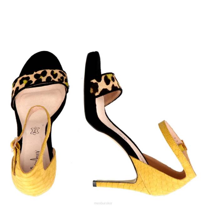 Menbur kvinnor gul amalfi casual chic sko 608J3585