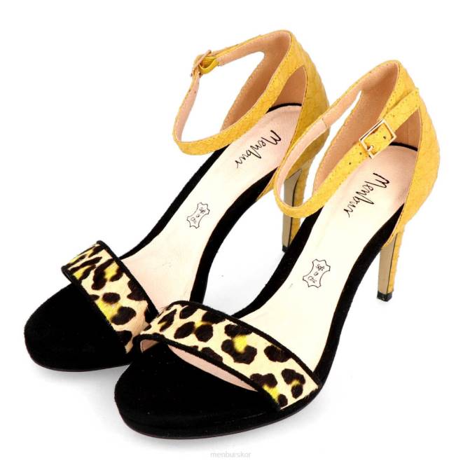 Menbur kvinnor gul amalfi casual chic sko 608J3585