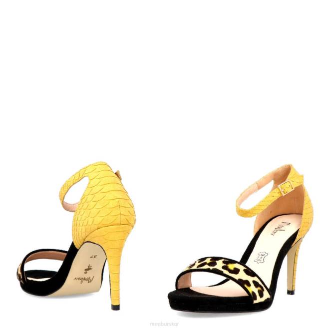 Menbur kvinnor gul amalfi casual chic sko 608J3585