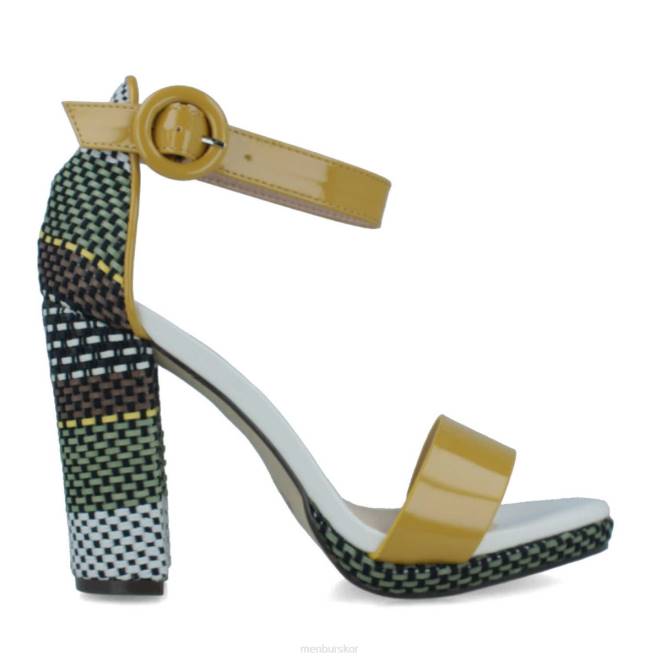 Menbur kvinnor gul anconella casual chic sko 608J209