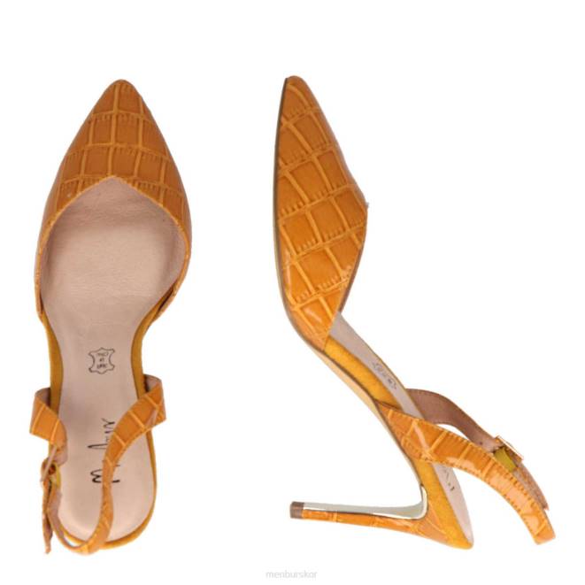 Menbur kvinnor gul baricella casual chic sko 608J3350