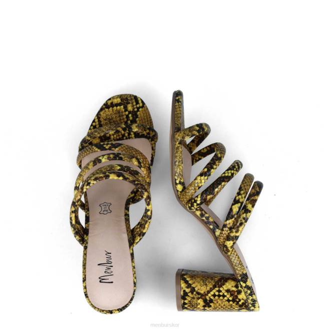 Menbur kvinnor gul baschi casual chic sko 608J3163