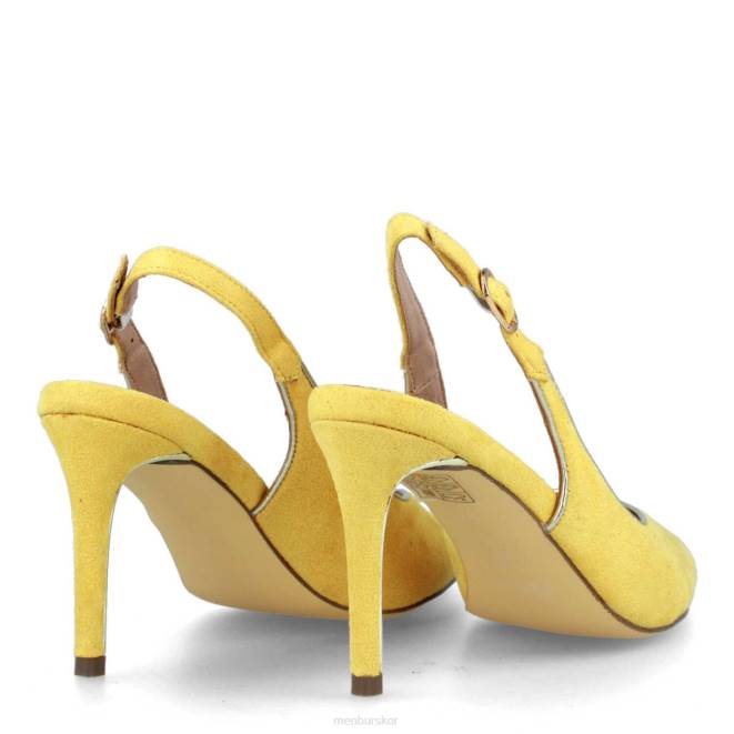 Menbur kvinnor gul baveno casual chic sko 608J374