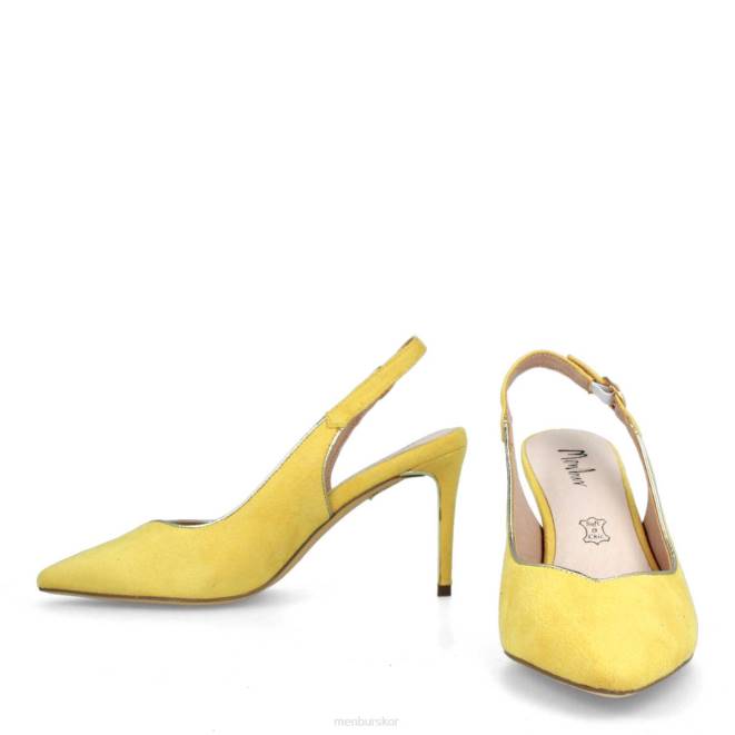 Menbur kvinnor gul baveno casual chic sko 608J374