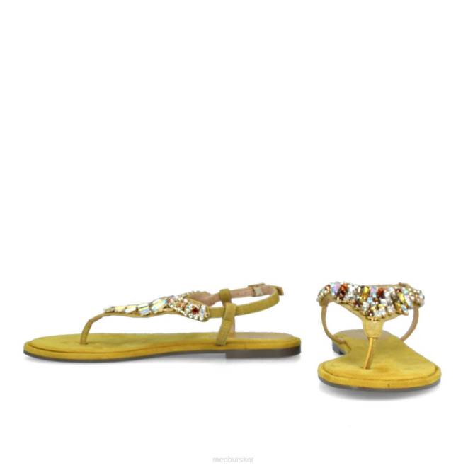 Menbur kvinnor gul bazzano casual chic sko 608J3524