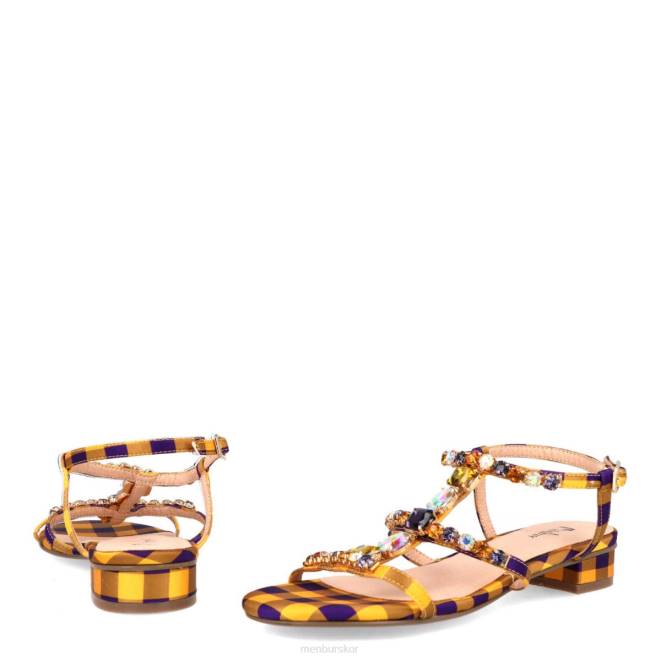 Menbur kvinnor gul berioli casual chic sko 608J540