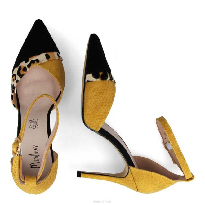 Menbur kvinnor gul bisenti casual chic sko 608J510
