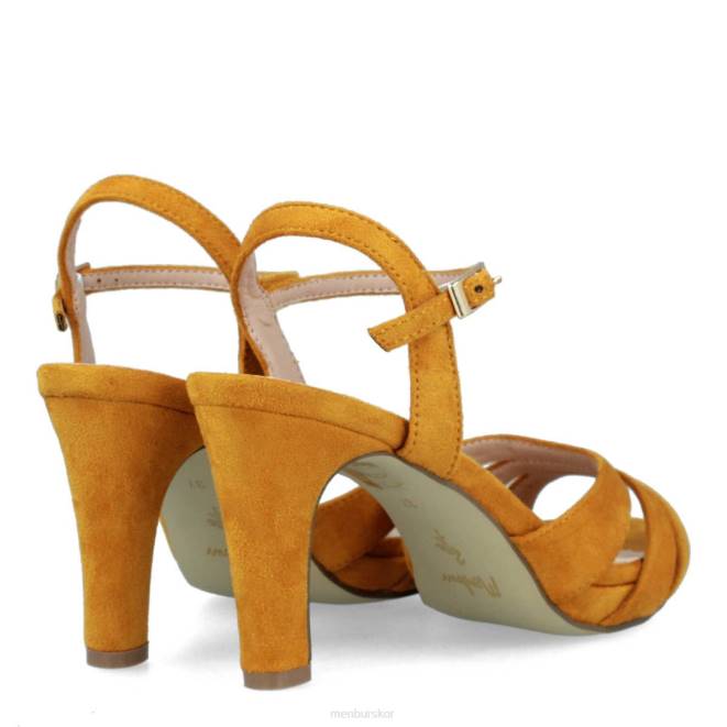 Menbur kvinnor gul bitritto casual chic sko 608J3316