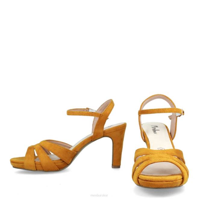 Menbur kvinnor gul bitritto casual chic sko 608J3316