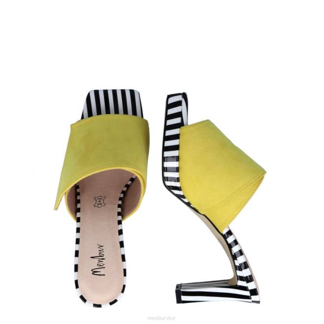 Menbur kvinnor gul bosellina casual chic sko 608J3538
