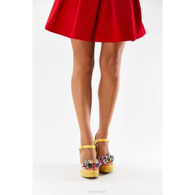 Menbur kvinnor gul caminetto casual chic sko 608J551