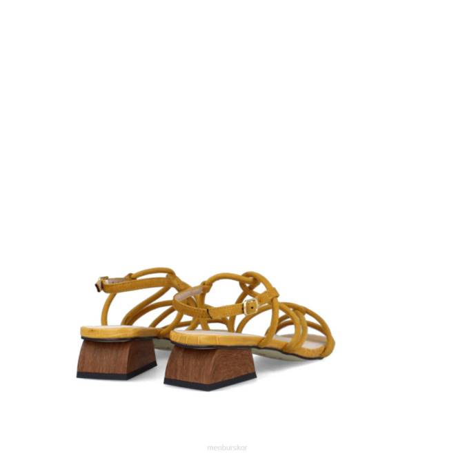 Menbur kvinnor gul capitone casual chic sko 608J3550