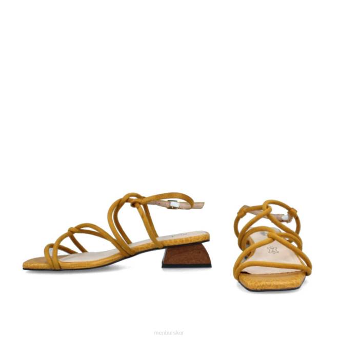 Menbur kvinnor gul capitone casual chic sko 608J3550