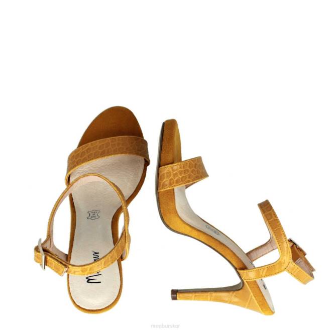Menbur kvinnor gul capodirigo casual chic sko 608J3088
