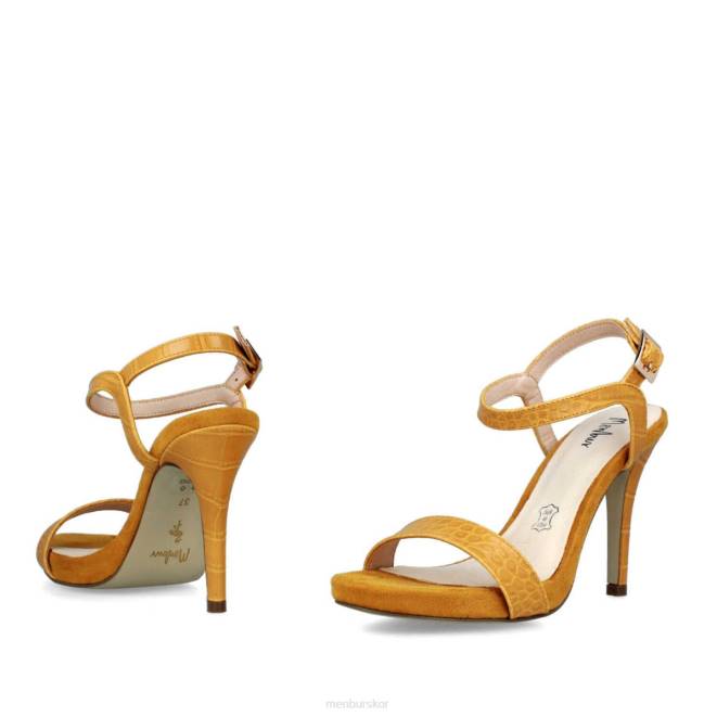 Menbur kvinnor gul capodirigo casual chic sko 608J3088