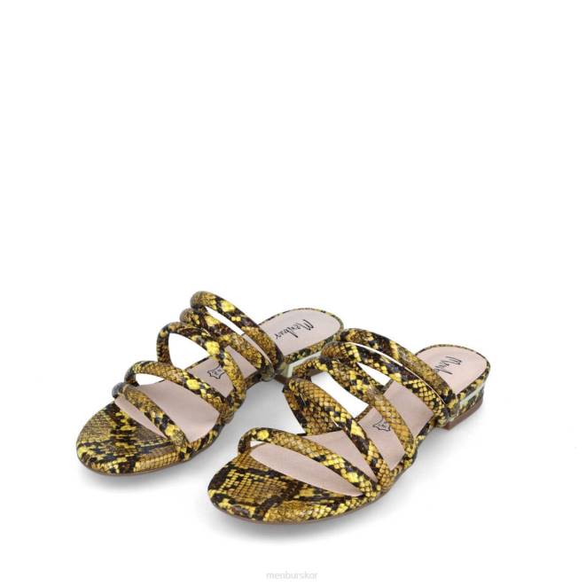 Menbur kvinnor gul castello casual chic sko 608J3179
