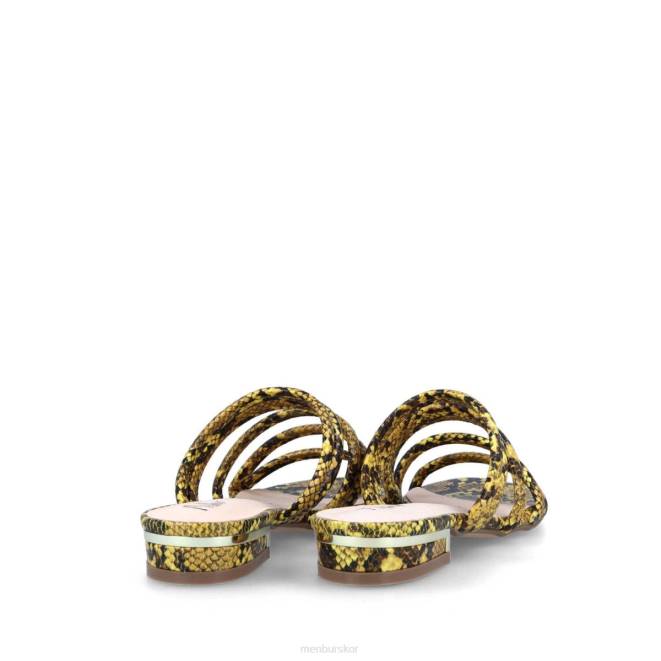 Menbur kvinnor gul castello casual chic sko 608J3179