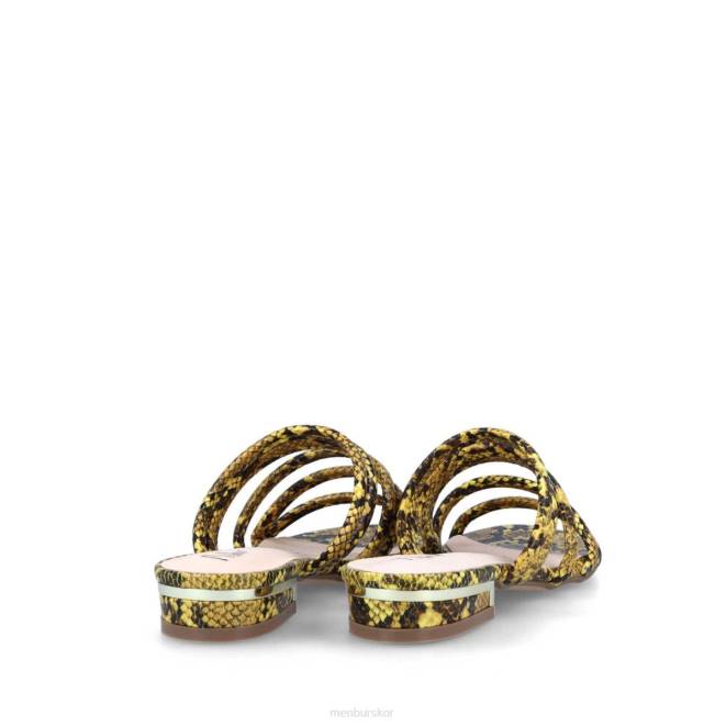 Menbur kvinnor gul castello casual chic sko 608J3179