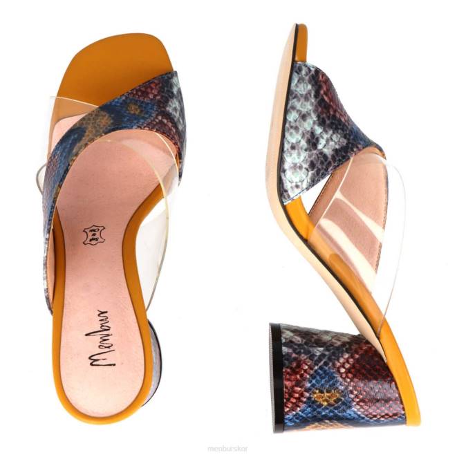 Menbur kvinnor gul dogana casual chic sko 608J308