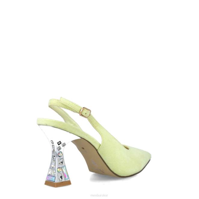 Menbur kvinnor gul enif casual chic sko 608J3493