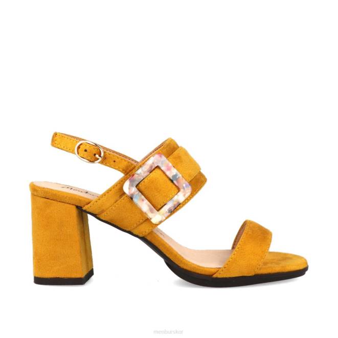 Menbur kvinnor gul fiastra casual chic sko 608J326
