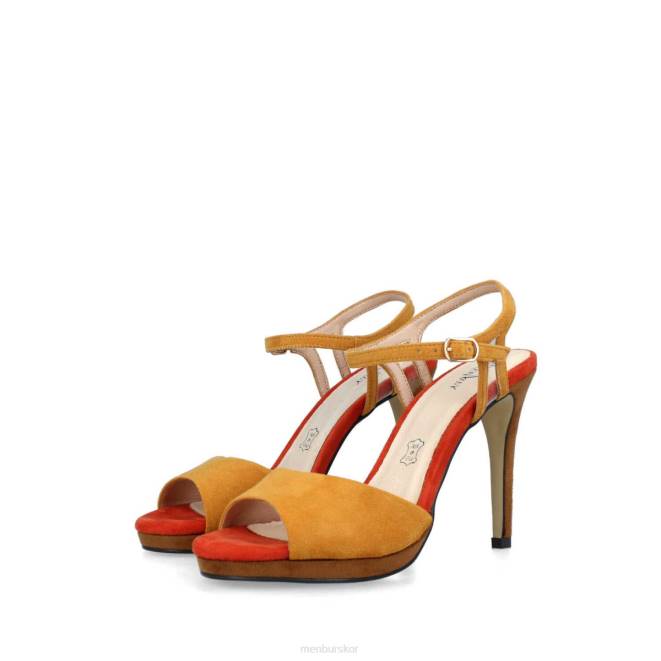 Menbur kvinnor gul kamoron casual chic sko 608J241