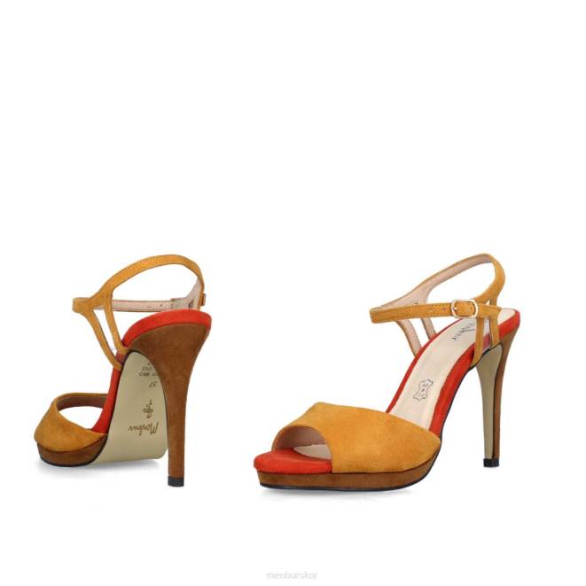 Menbur kvinnor gul kamoron casual chic sko 608J241