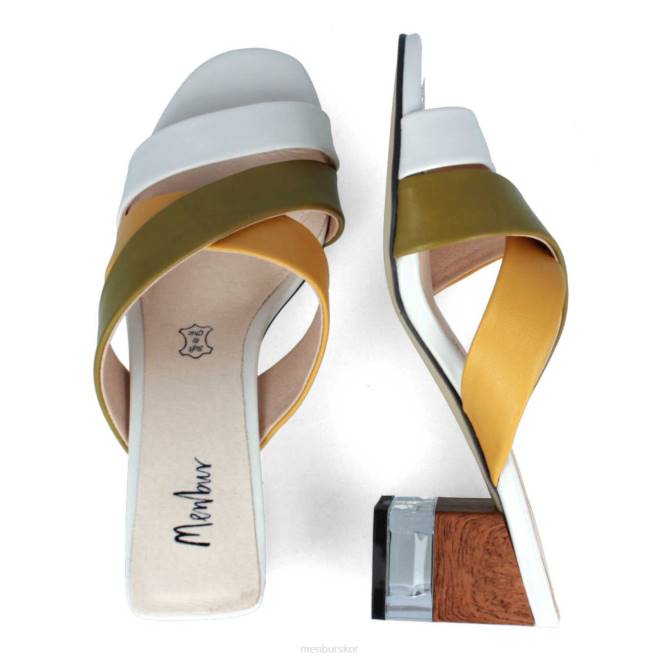 Menbur kvinnor gul perosa casual chic sko 608J3425