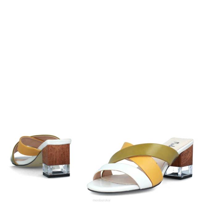 Menbur kvinnor gul perosa casual chic sko 608J3425