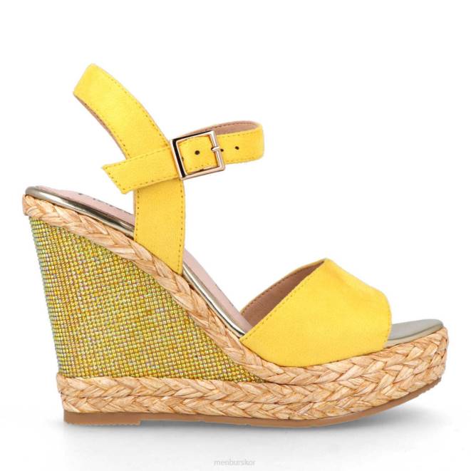Menbur kvinnor gul satriano casual chic sko 608J3616
