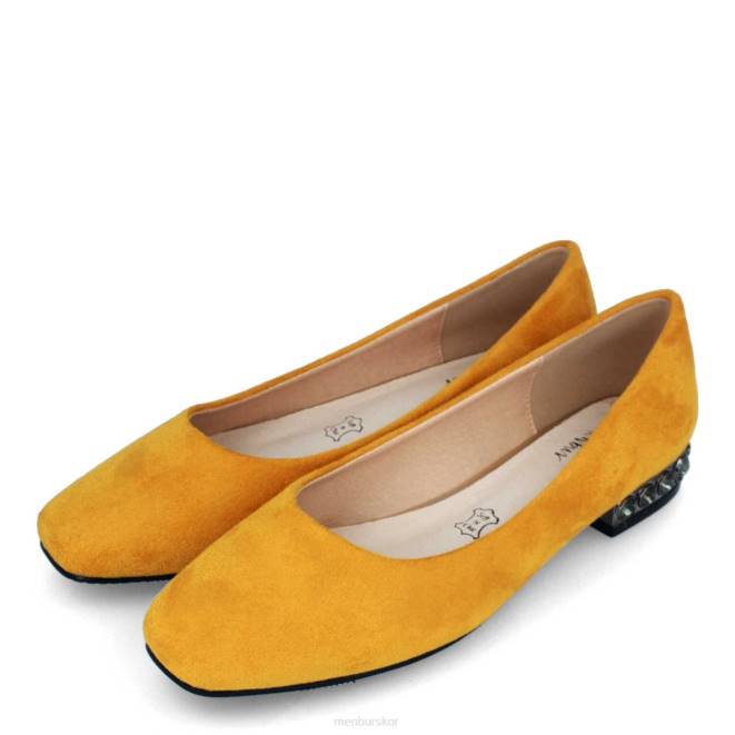 Menbur kvinnor gul stella casual chic sko 608J3392