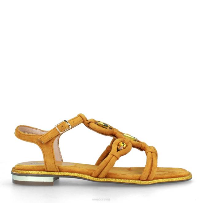 Menbur kvinnor gul tabi casual chic sko 608J283