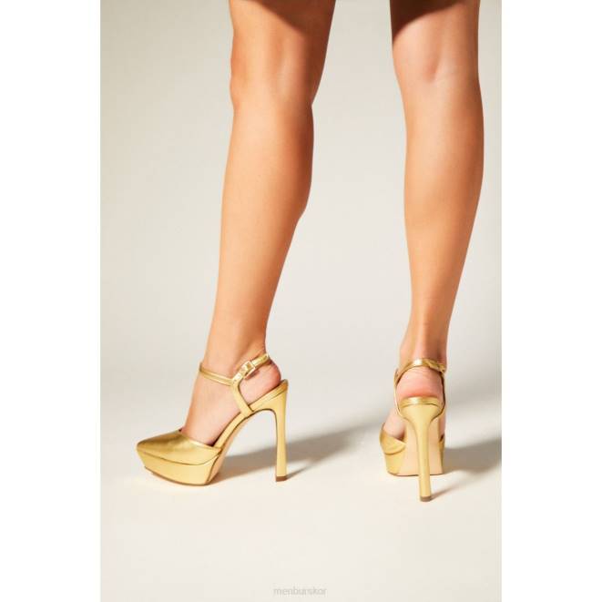 Menbur kvinnor gul triangulum casual chic sko 608J2998