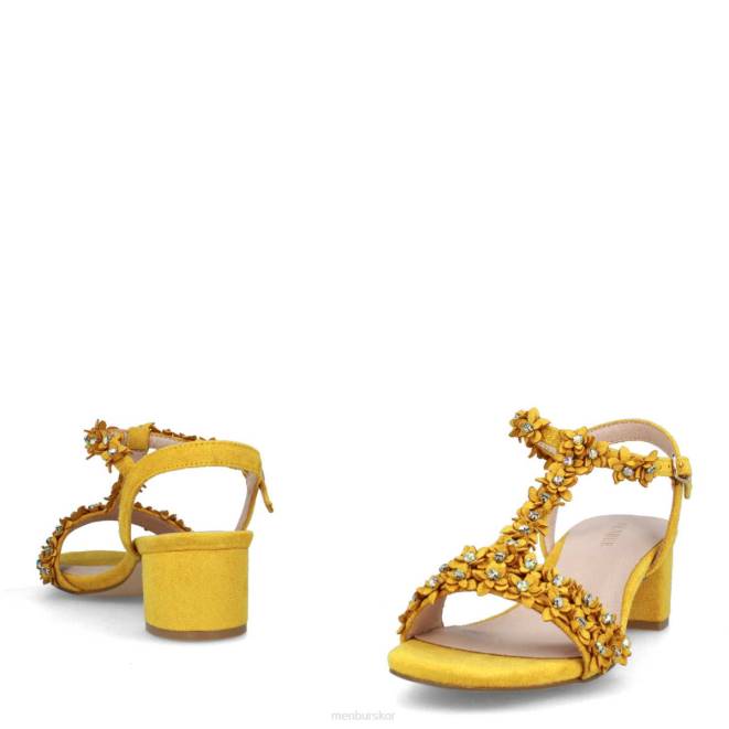 Menbur kvinnor gul valtellina casual chic sko 608J3325