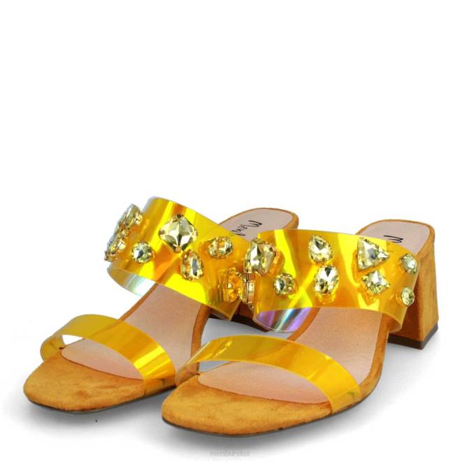 Menbur kvinnor gul valtellina casual chic sko 608J3559