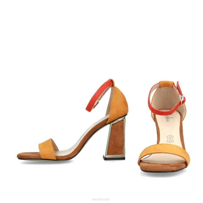 Menbur kvinnor gul vicentino casual chic sko 608J3631