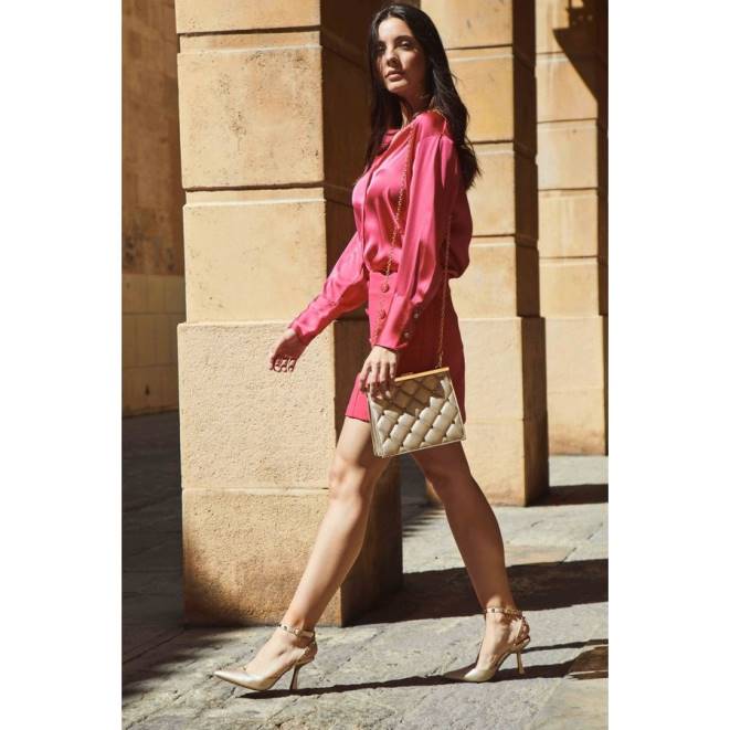 Menbur kvinnor guld Libra casual chic sko 608J194