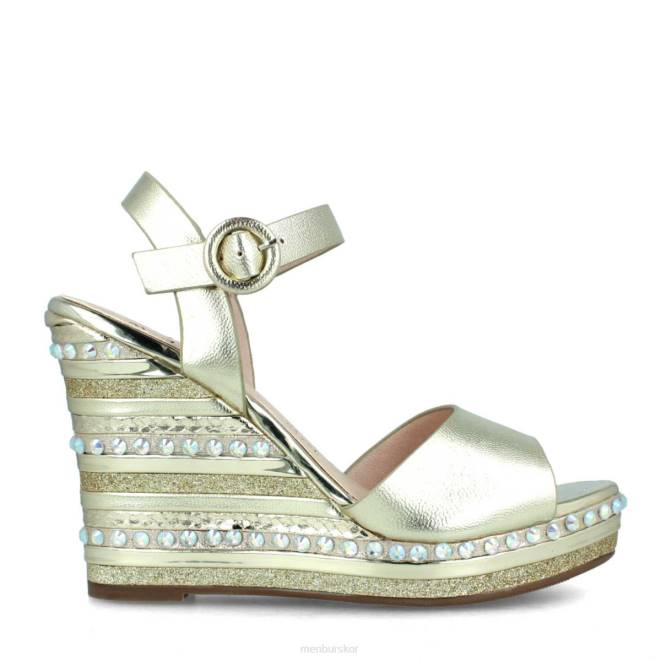 Menbur kvinnor guld ailano casual chic sko 608J543