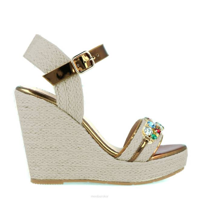 Menbur kvinnor guld arcinazzo casual chic sko 608J520