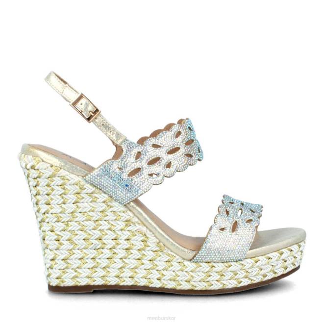 Menbur kvinnor guld barlia casual chic sko 608J492