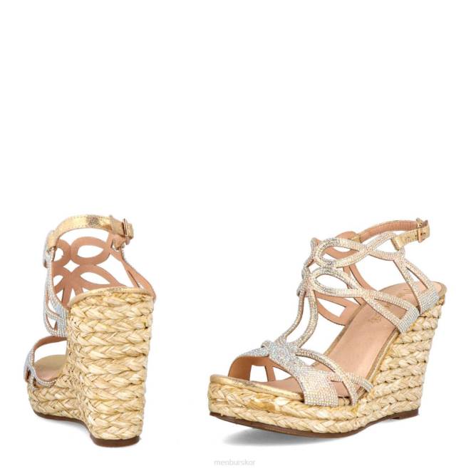 Menbur kvinnor guld bitti casual chic sko 608J533
