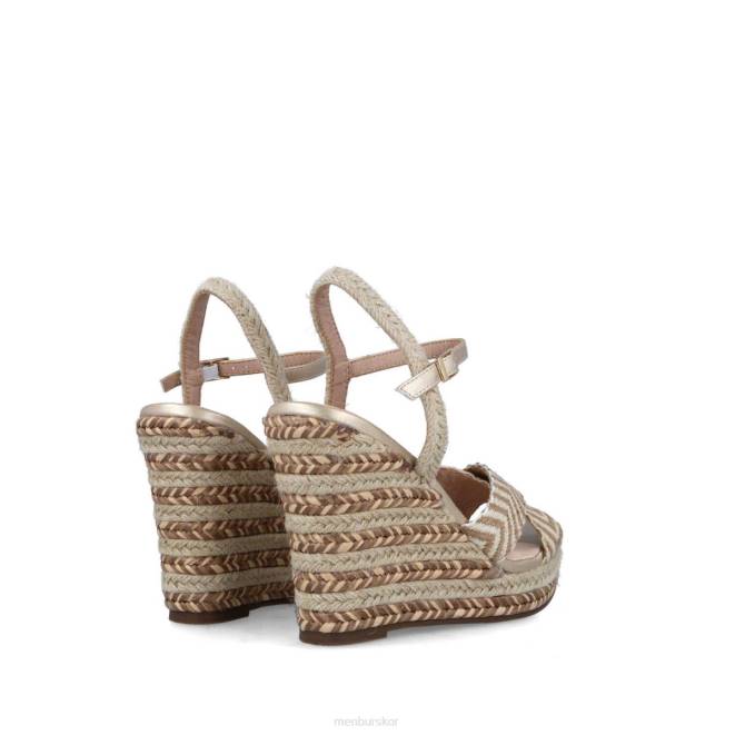 Menbur kvinnor guld campofilone casual chic sko 608J3079