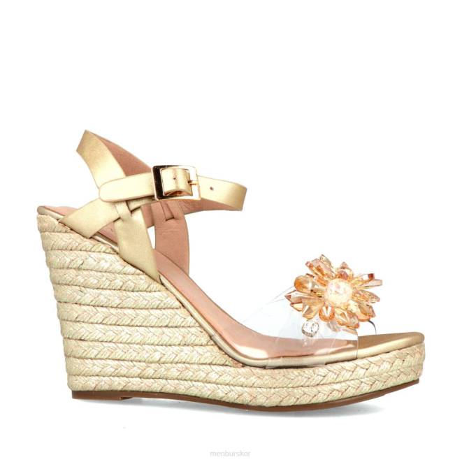 Menbur kvinnor guld rebellao casual chic sko 608J428