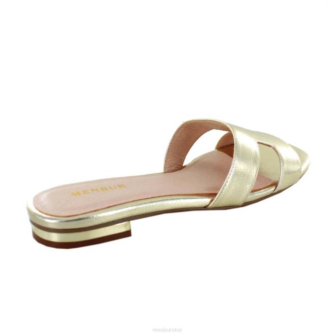 Menbur kvinnor guld sermione casual chic sko 608J3339
