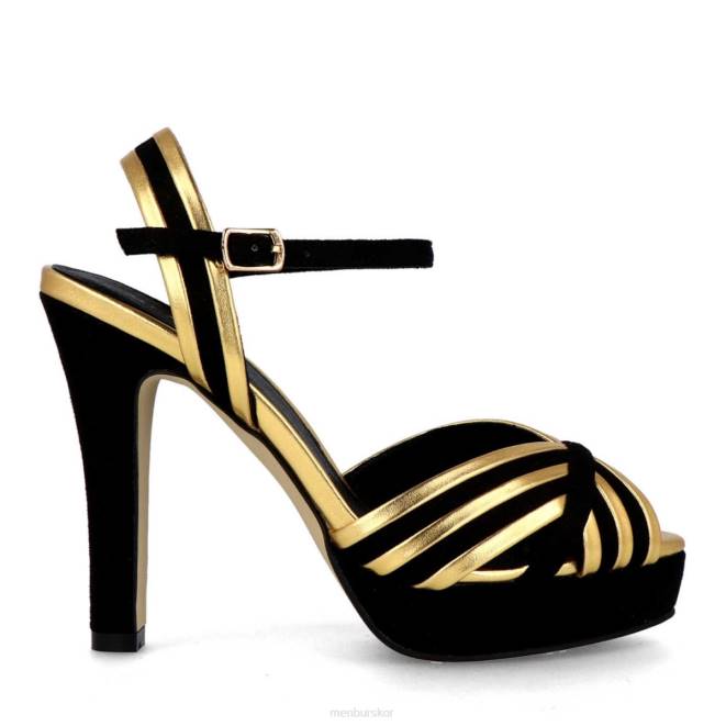 Menbur kvinnor guld terme casual chic sko 608J3295