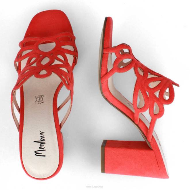 Menbur kvinnor korall albonesisk casual chic sko 608J3210