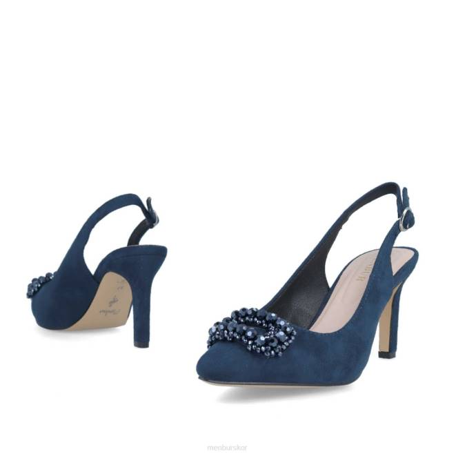 Menbur kvinnor mörkblå antronapiana casual chic sko 608J3518