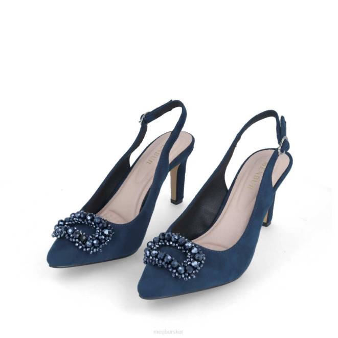 Menbur kvinnor mörkblå antronapiana casual chic sko 608J3518