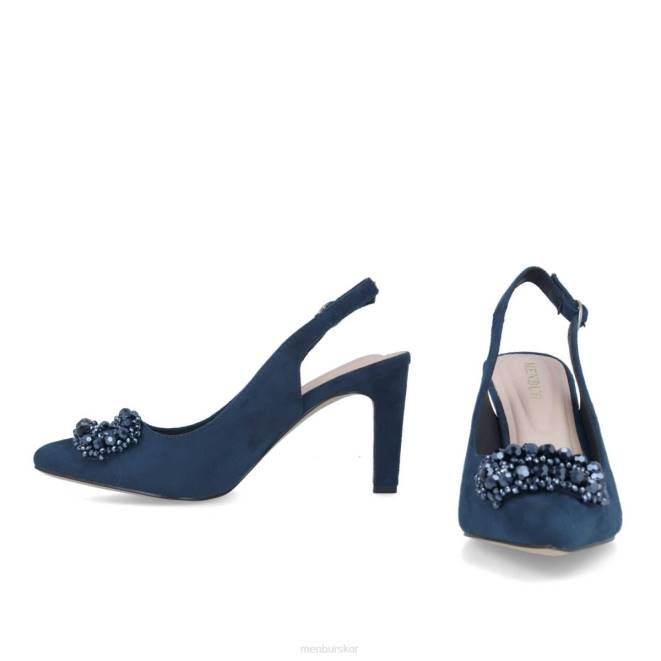 Menbur kvinnor mörkblå antronapiana casual chic sko 608J3518